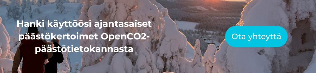 Hanki luotettavat päästökertoimet OpenCO2-päästötietokannasta